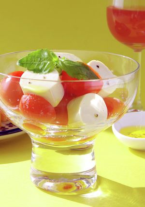 豆腐バー(チーズ風味)のカプレーゼ-レシピのメイン写真