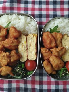 高校生 息子と娘のお弁当 122-レシピのメイン写真