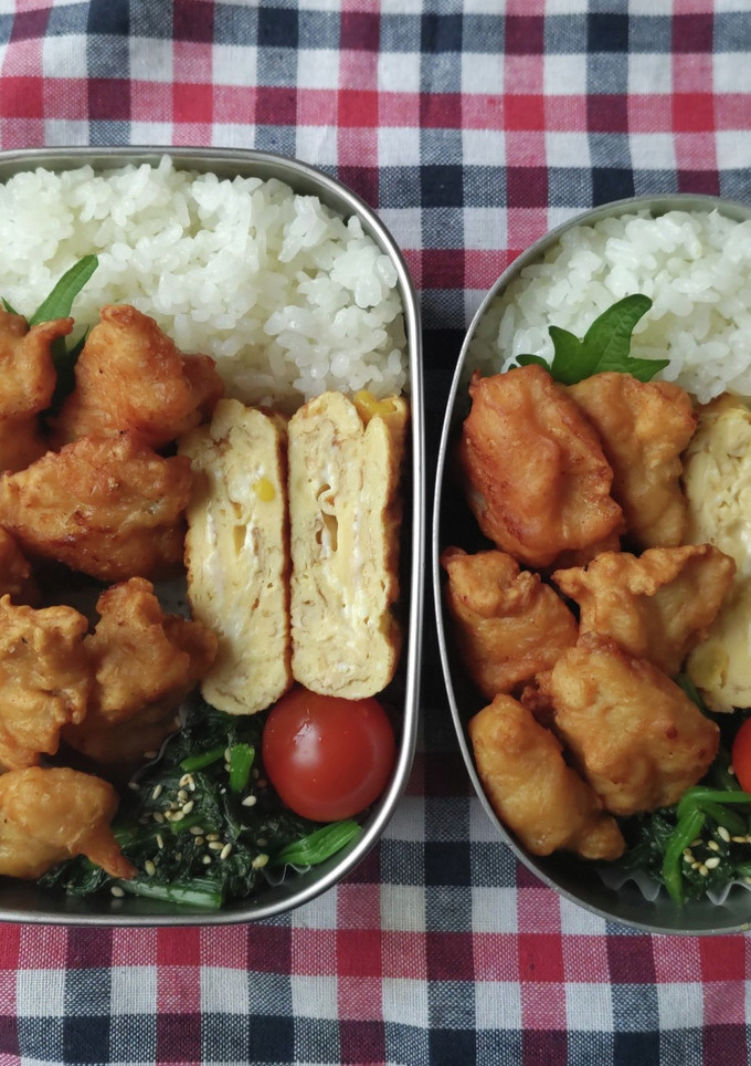 高校生 息子と娘のお弁当 122-レシピのメイン写真