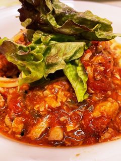 簡単♪サバ缶のトマトパスタ-レシピのメイン写真