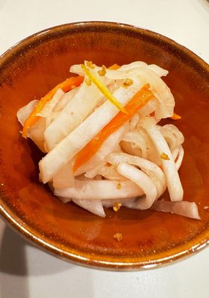 かぶの酢の物〜ゆずなしも美味しい♪-レシピのメイン写真