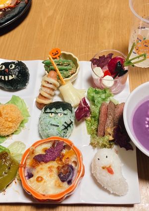 ハロウィンディナー,2024-レシピのメイン写真