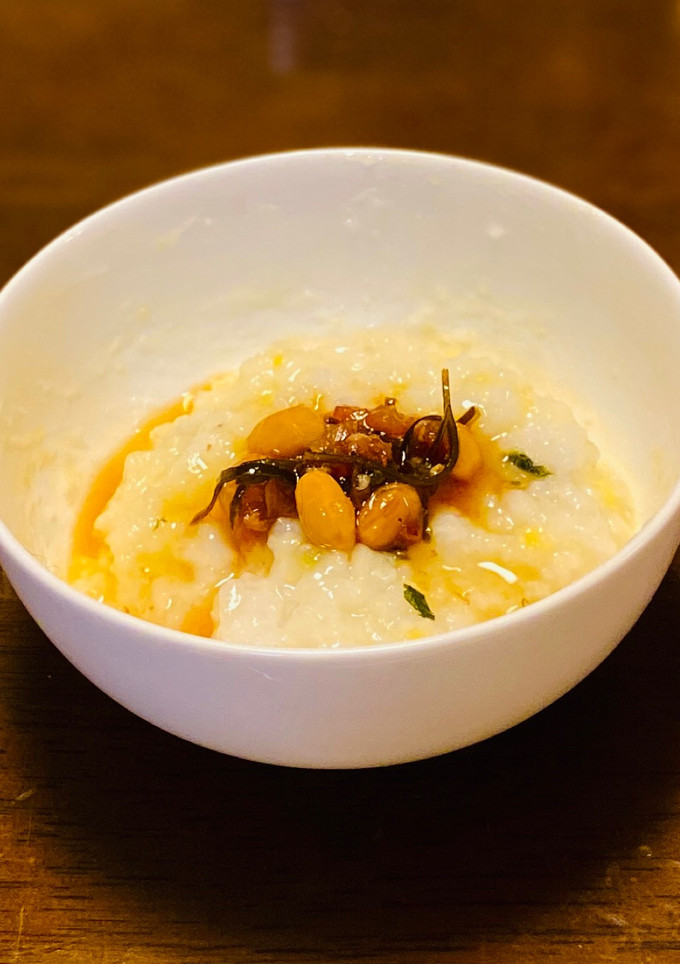 食べる梅だし、卵の七種粥！-レシピのメイン写真
