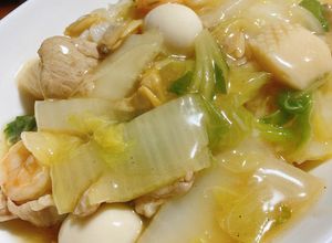 中華丼やあんかけ焼きそばに！濃厚中華あん-レシピのメイン写真