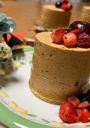 八丁味噌とミックスベリーのムースケーキ-レシピのメイン写真