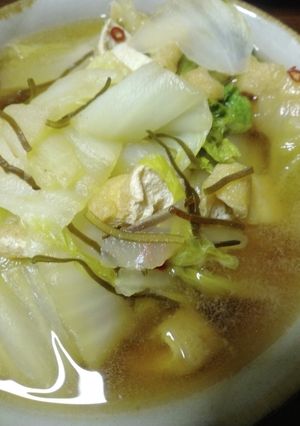 白菜の塩昆布煮-レシピのメイン写真