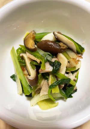 ほうれん草のおかか炒め-レシピのメイン写真