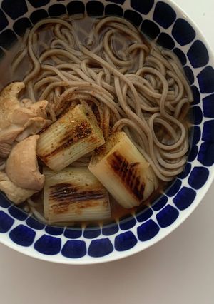 下仁田ネギの鶏蕎麦-レシピのメイン写真