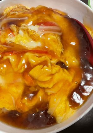 簡単！ふわとろ天津飯（甘酢）-レシピのメイン写真
