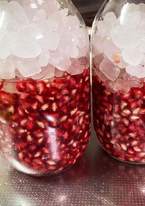 自分用・ザクロ酢-レシピのメイン写真