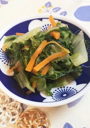 給食の「白菜の甘酢あえ」♡箸やすめにも-レシピのメイン写真