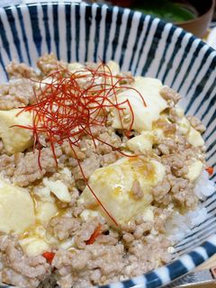 麻婆豆腐丼-レシピのメイン写真