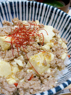 麻婆豆腐丼-レシピのメイン写真
