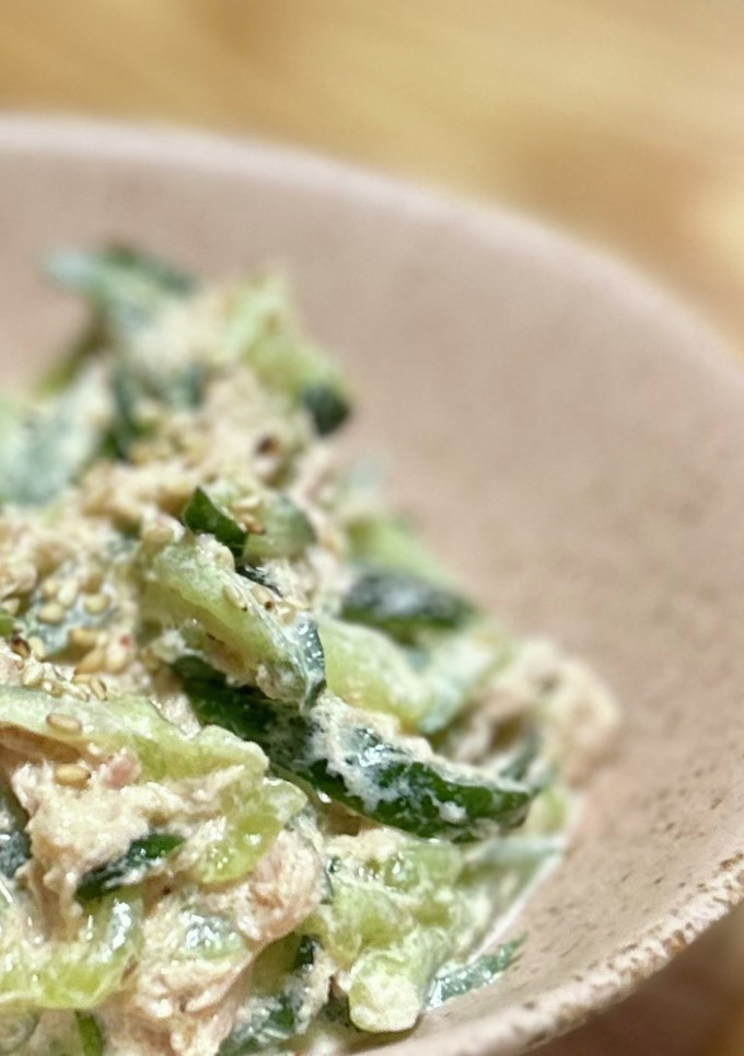 【大人の総菜】きゅうりとツナの和え物-レシピのメイン写真