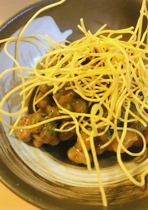 毎日の納豆●サラダ麵トッピング-レシピのメイン写真