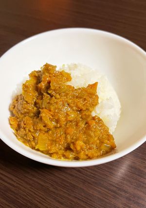柿カレー-レシピのメイン写真