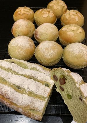 抹茶のパン-レシピのメイン写真