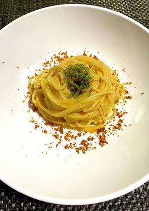 醤油風味のウニクリームパスタ-レシピのメイン写真