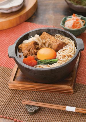 すき焼き温麺（うーめん）-レシピのメイン写真