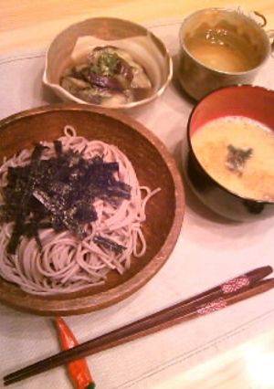 エコ葱ふわふわ玉子の納豆お蕎麦☆-レシピのメイン写真
