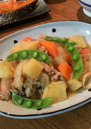 栄養たっぷり!やっぱり肉じゃが!-レシピのメイン写真