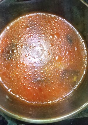 味噌汁リメイクでミネストローネ-レシピのメイン写真