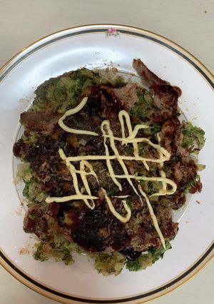 白菜・米粉お好み焼き-レシピのメイン写真