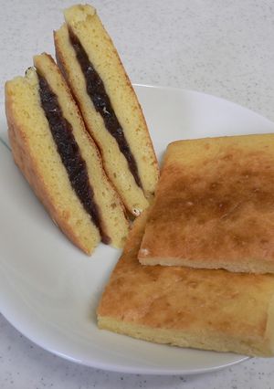 朝食にも!トースターで簡単ホットケーキ-レシピのメイン写真