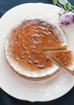 塩キャラメルチーズケーキ-レシピのメイン写真