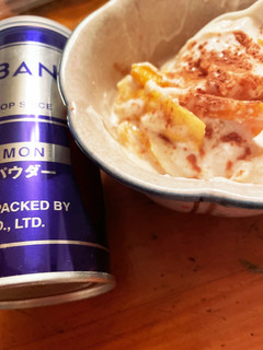 水切フルーツヨーグルト 温活追いシナモン-レシピのメイン写真