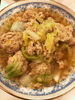 王道の鶏団子白菜おかずスープ-レシピのメイン写真