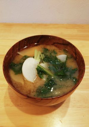栄養満点！かぶのかんたん味噌汁-レシピのメイン写真