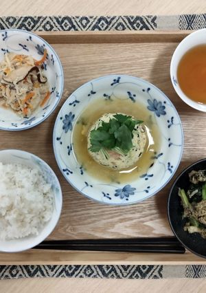 えび豆腐まんじゅうのあんかけ-レシピのメイン写真