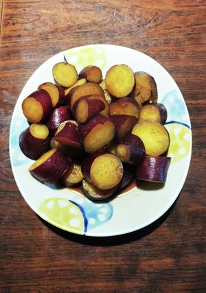 さつまいもの醤油甘煮-レシピのメイン写真