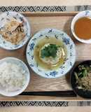 切り干し大根とにんじんのミルクだし煮