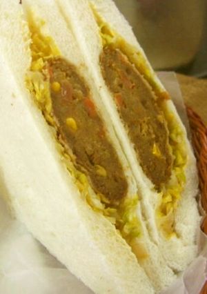残りカレー→コロッケ→サンドイッチ♪-レシピのメイン写真
