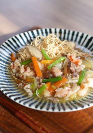 あんかけ揚げそうめん-レシピのメイン写真