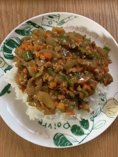 簡単なキーマカレー-レシピのメイン写真