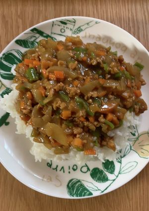 簡単なキーマカレー-レシピのメイン写真