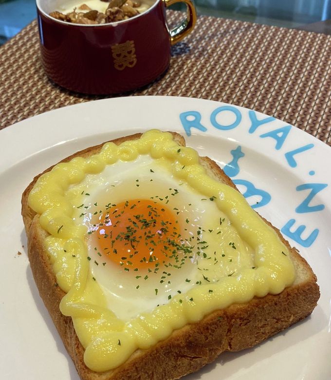 たまごこぼれない エッグトースト-レシピのメイン写真