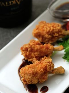 甲子園ヒーロー揚げ&バルサミコ酢のソース-レシピのメイン写真