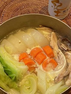 日本酒と一緒にいただきたい ぶりの鍋-レシピのメイン写真