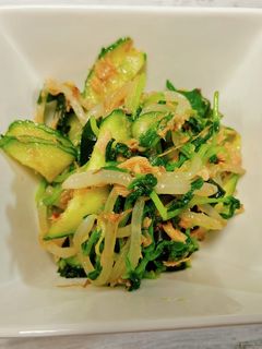 豆苗が好きになる豆苗のツナ和え-レシピのメイン写真