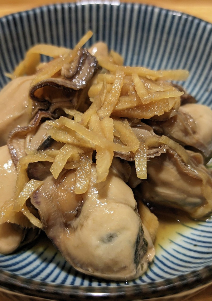 牡蠣の生姜煮-レシピのメイン写真