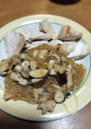 鶏むねの春雨かけ-レシピのメイン写真