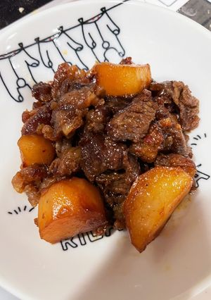 家族みんなに大人気!すじじゃが煮-レシピのメイン写真