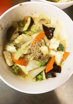 肉無豆腐簡単コク旨すき焼き風煮味野菜炒め-レシピのメイン写真