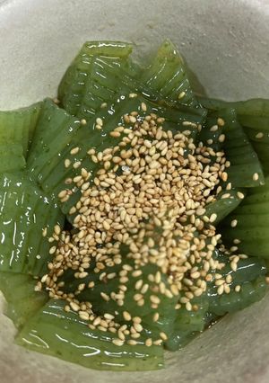 刺身こんにゃくごま油-レシピのメイン写真