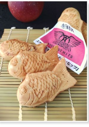 サクっと薄皮！エアロスミス☆りんご鯛焼き-レシピのメイン写真