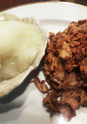 豚の生姜焼きに合わせて☆大根おろし-レシピのメイン写真